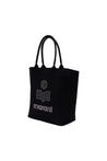 Isabel Marant-Einkaufstasche Yenky Gf - Isabel Marant - Baumwolle - Schwarz-Taschen-Black-Deal-Outlet-by-ARCHIVIST