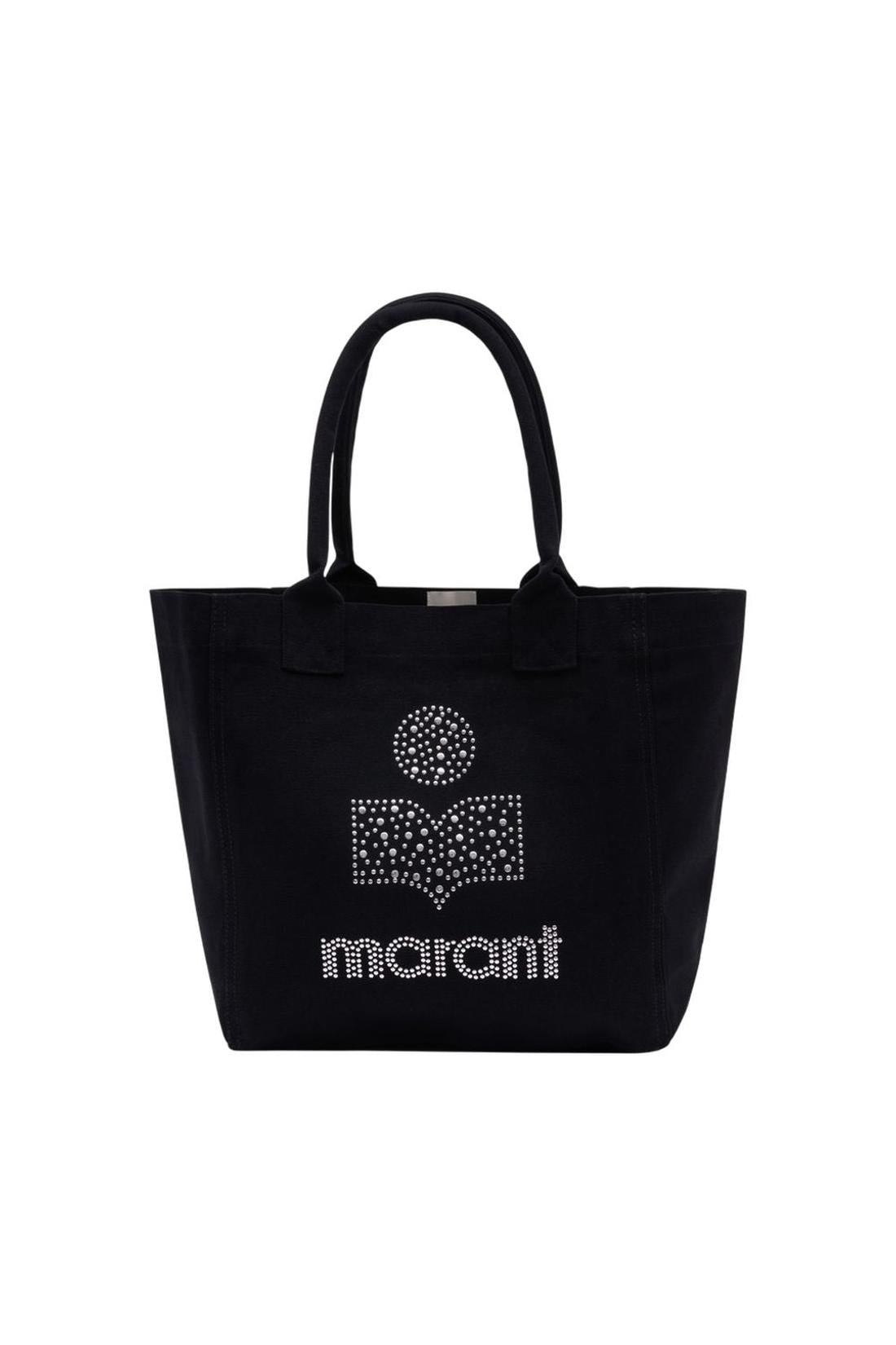 Isabel Marant-Small Yenky Gf Cabas - Isabel Marant - Baumwolle - Schwarz-Taschen-Black-Deal-Outlet-by-ARCHIVIST