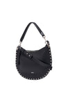 Isabel Marant-Oskan Gd Schultertasche - Isabel Marant - Leder - Schwarz-Taschen-Black-Deal-Outlet-by-ARCHIVIST