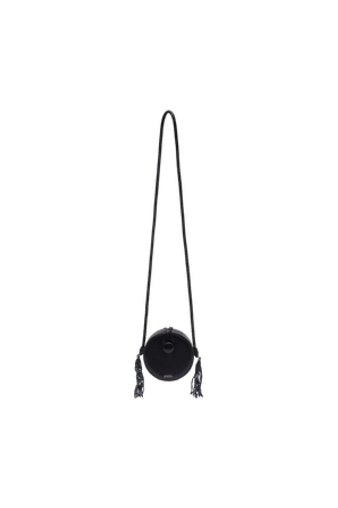 Isabel Marant-Houna Gd Schultertasche - Isabel Marant - Leder - Schwarz-Taschen-Black-Deal-Outlet-by-ARCHIVIST