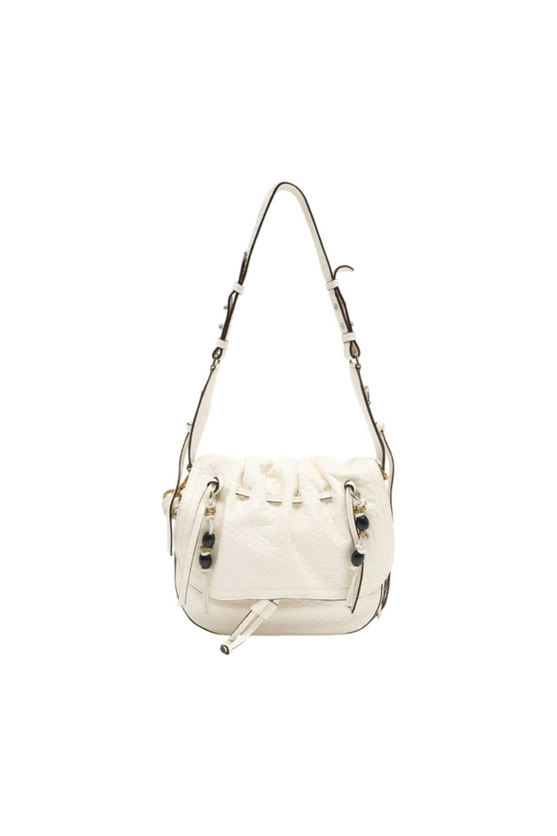 Bolton Gd Schultertasche - Isabel Marant - Leder - Weiß