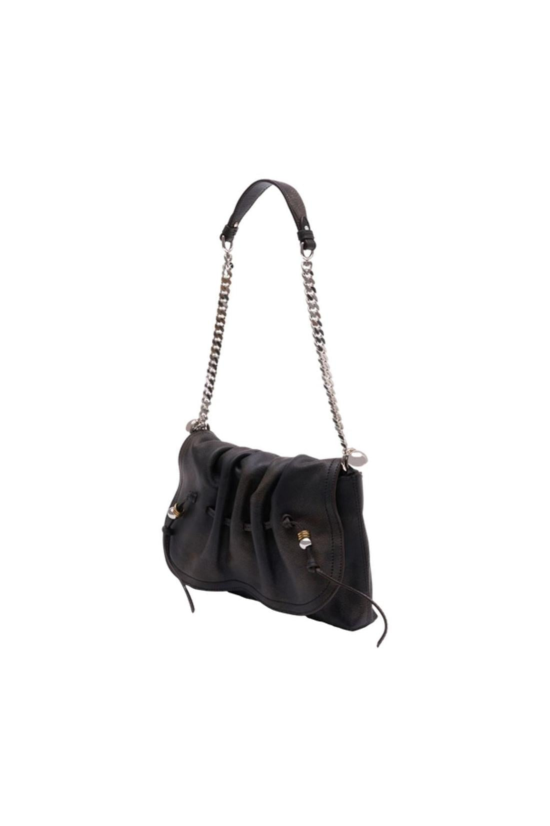Isabel Marant-Schultertasche Bolton Pouch Gd - Isabel Marant - Leder - Braun-Taschen-Black-Deal-Outlet-by-ARCHIVIST