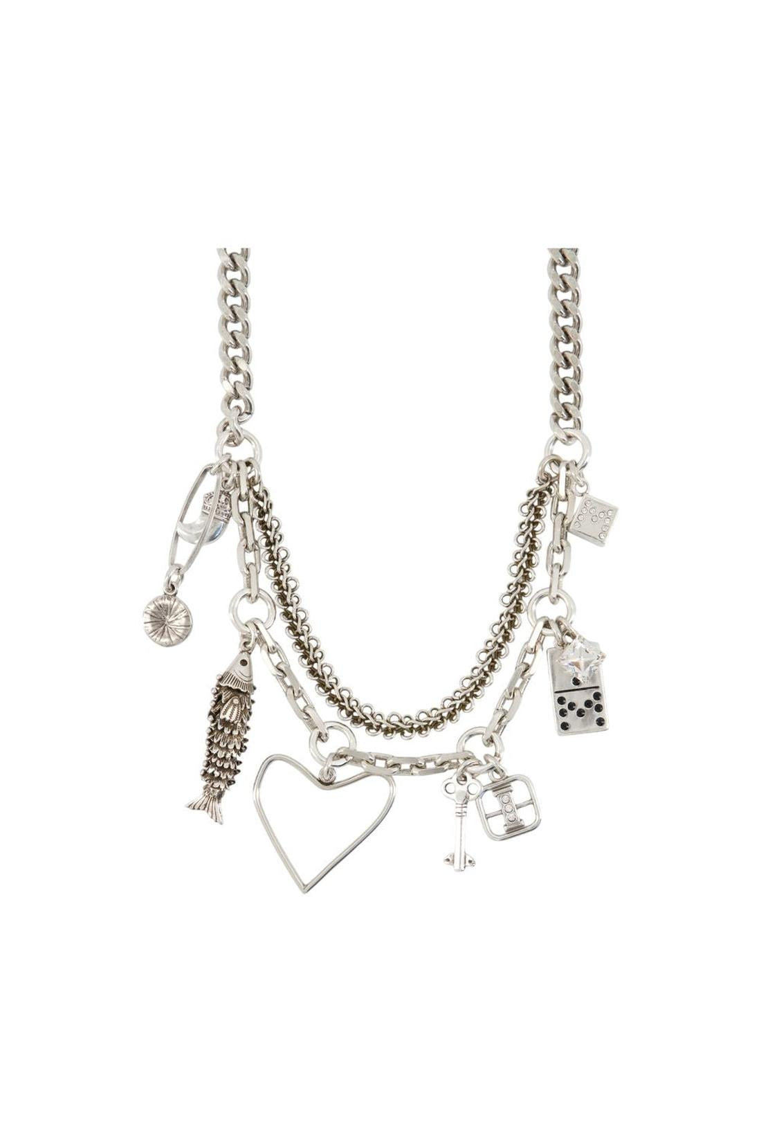 Isabel Marant-Halskette Gd - Isabel Marant - Metall - Silber-Schmuck-Black-Deal-Outlet-by-ARCHIVIST