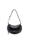 Isabel Marant-Oskan Moon Gd Schultertasche - Isabel Marant - Leder - Schwarz-Taschen-Black-Deal-Outlet-by-ARCHIVIST