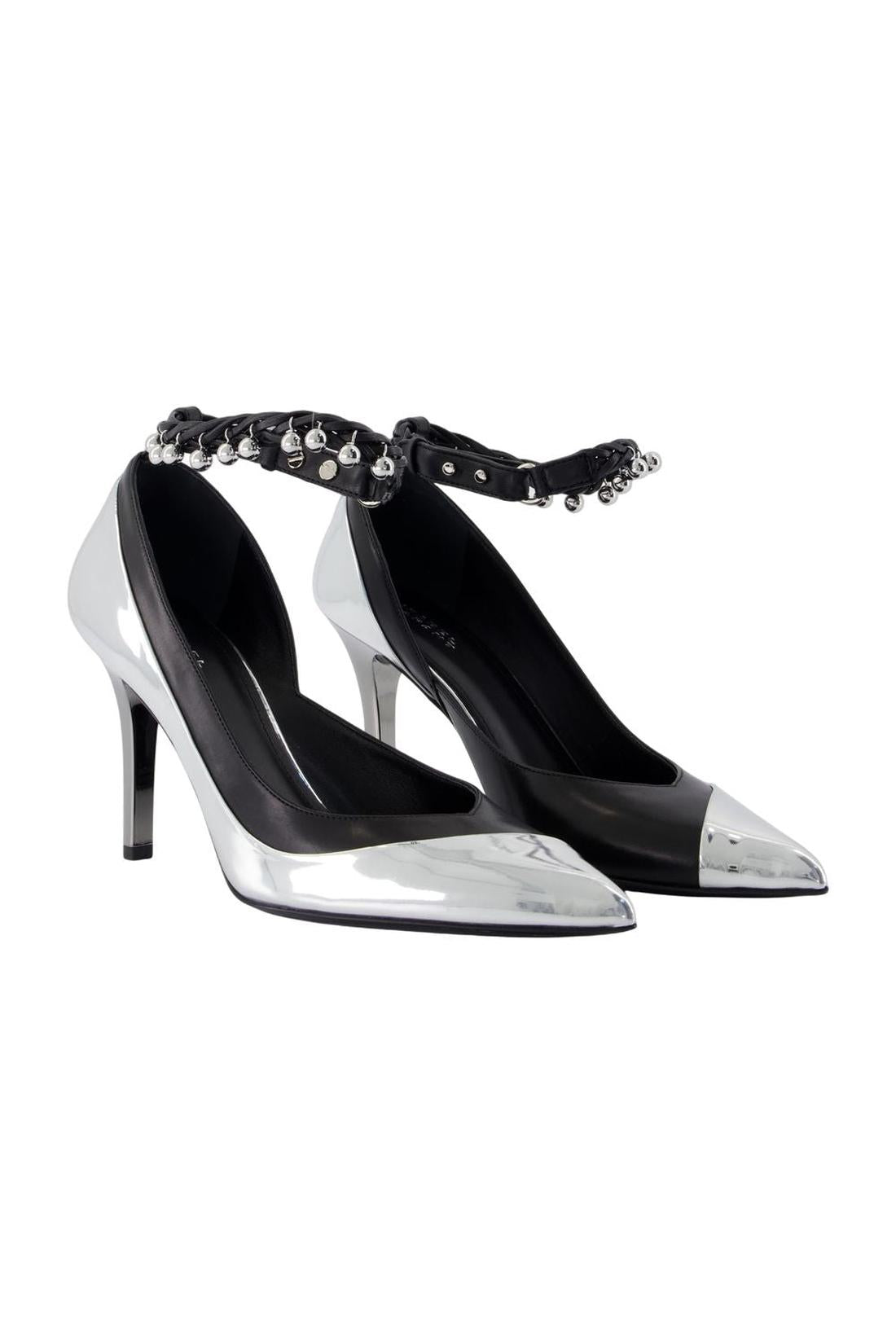 Isabel Marant-Peleny Gd Pumps - Isabel Marant - Nylon - Silber-Pumps-Black-Deal-Outlet-by-ARCHIVIST