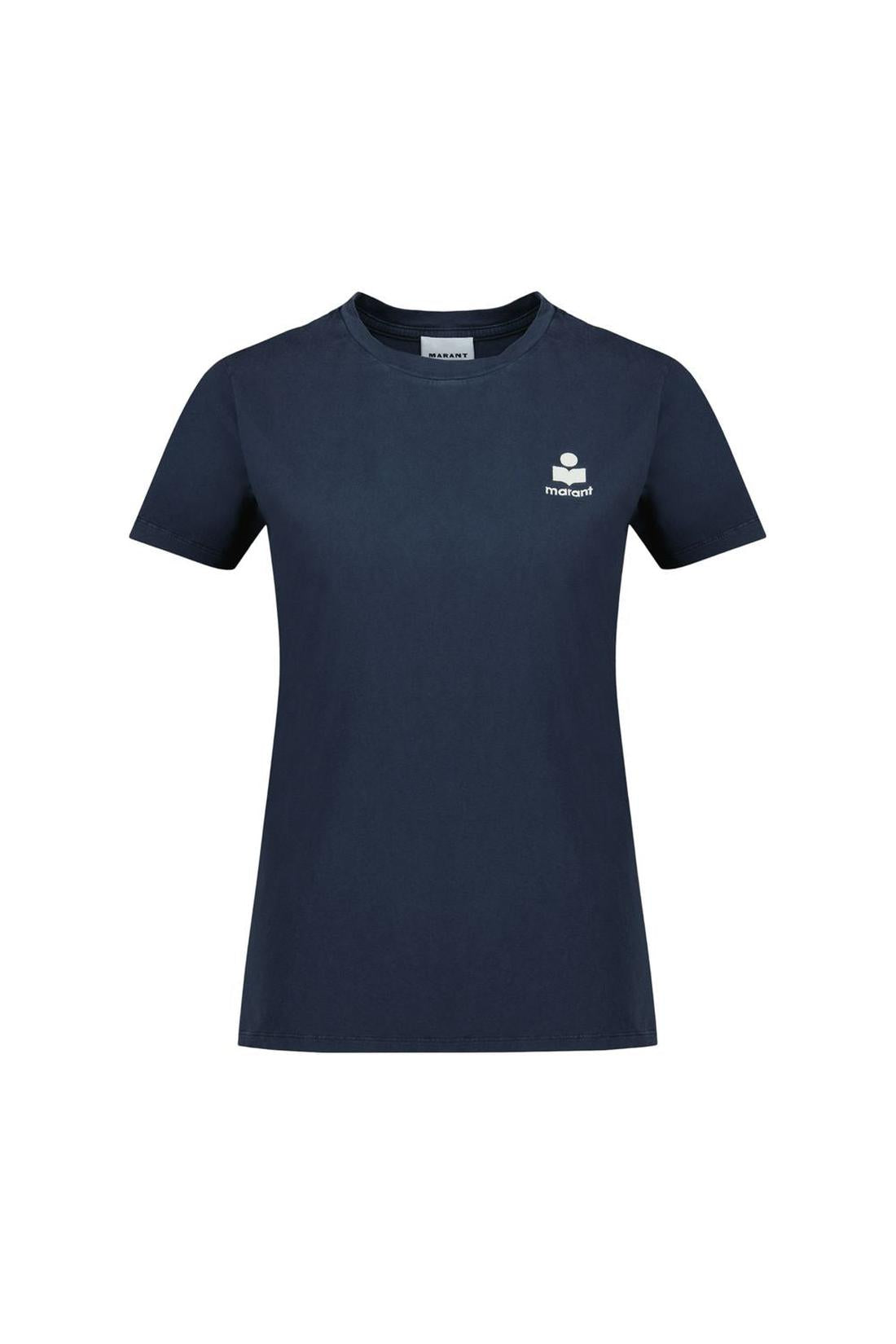 T-Shirt Aby Gz - Isabel Marant - Baumwolle - Blau