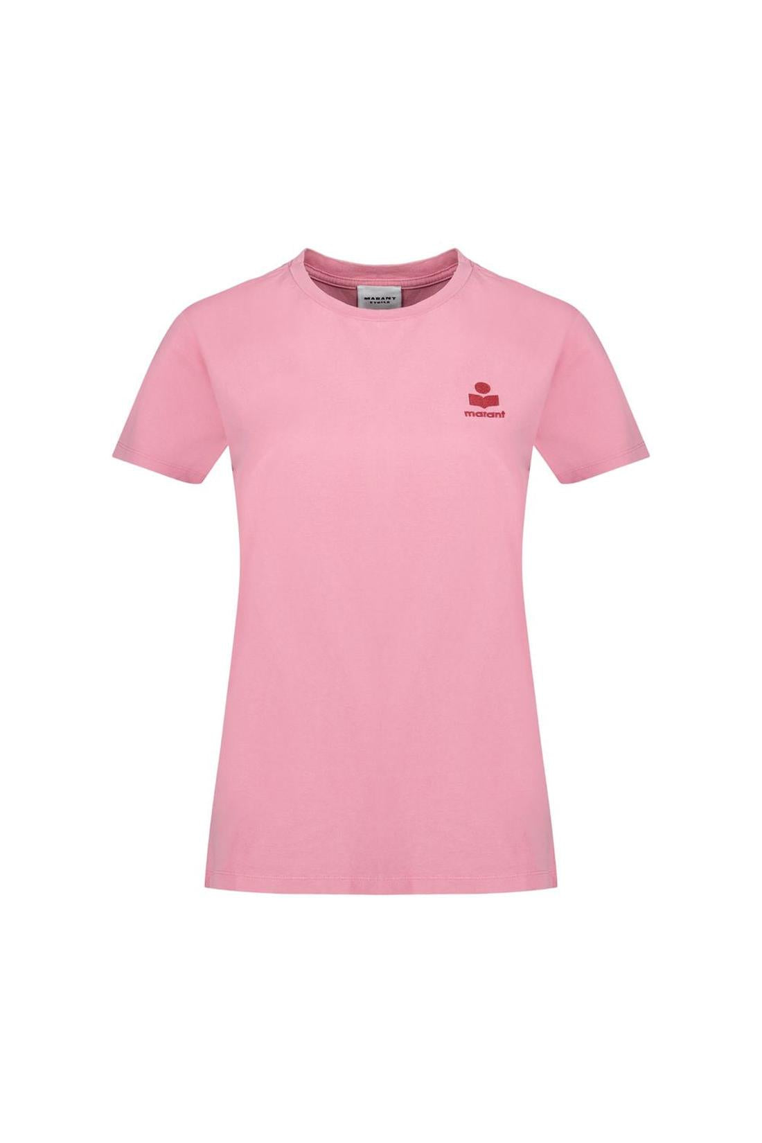 T-Shirt Aby Gz - Isabel Marant - Baumwolle - Rosa