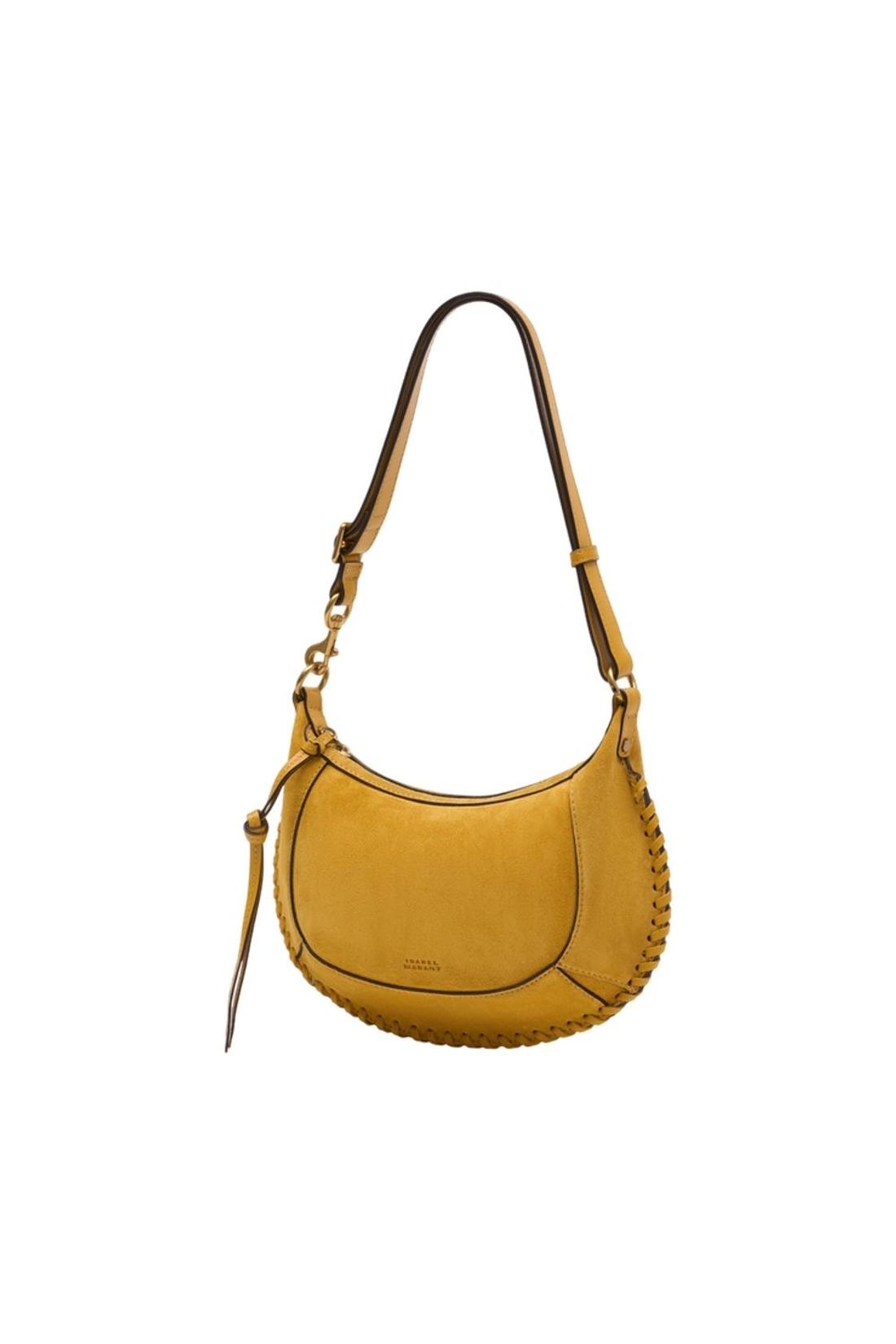 Isabel Marant-Oskan Moon Ga Schultertasche - Isabel Marant - Leder - Gelb-Taschen-Black-Deal-Outlet-by-ARCHIVIST