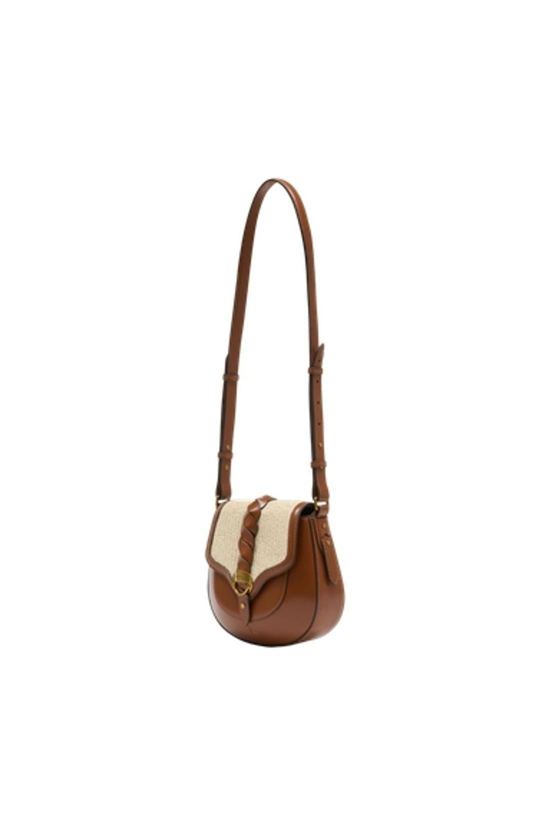 Schultertasche Altay Small Gc - Isabel Marant - Raphia - Braun