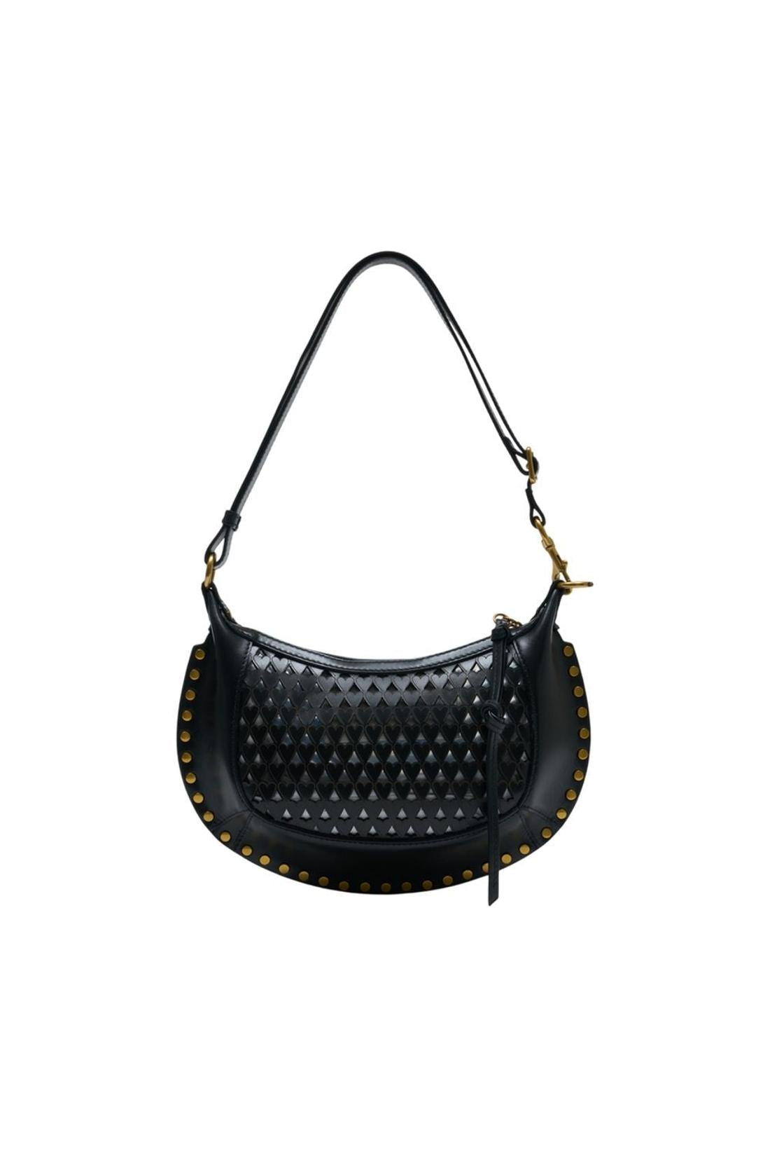 Oskan Moon Gb Schultertasche - Isabel Marant - Leder - Schwarz