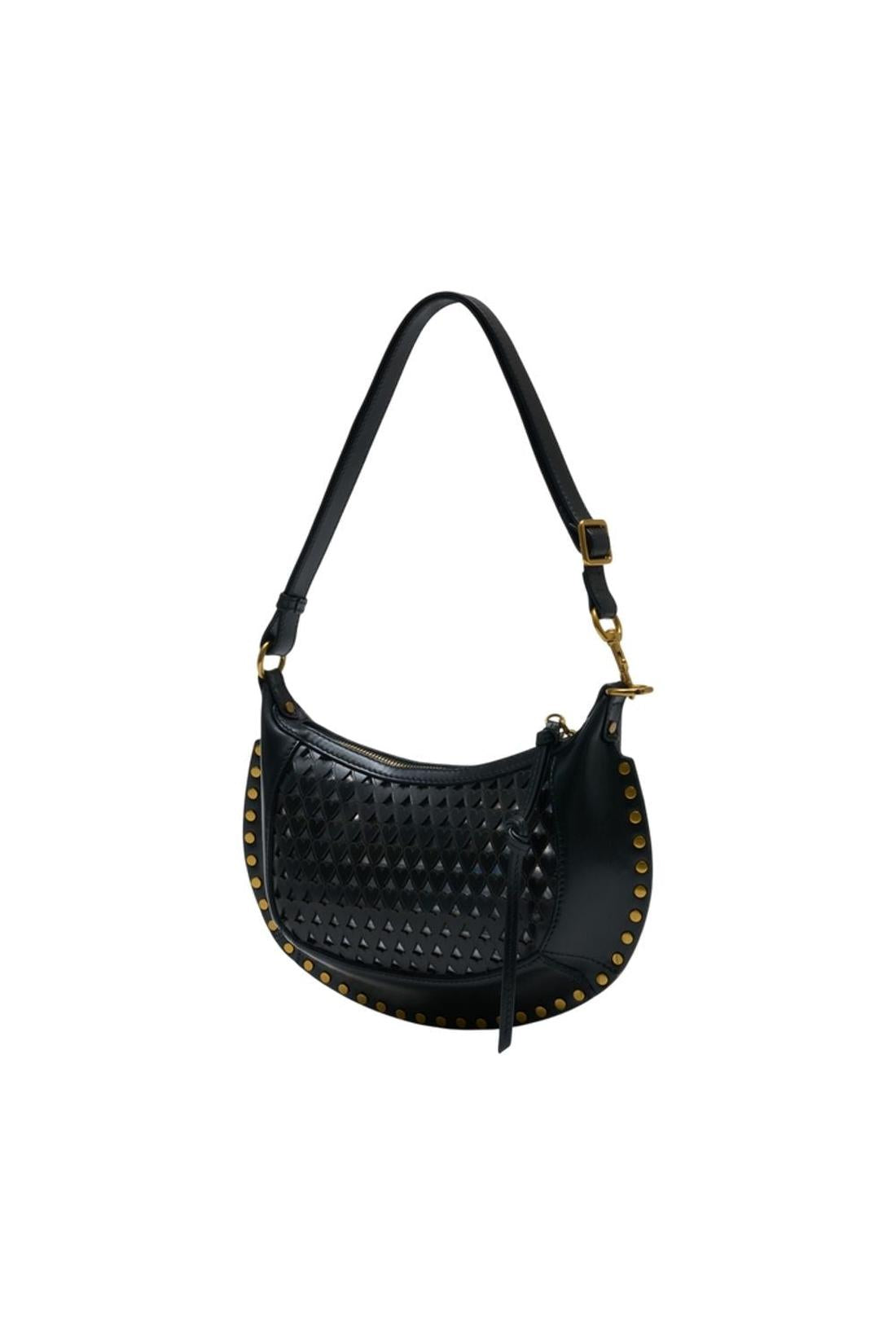 Oskan Moon Gb Schultertasche - Isabel Marant - Leder - Schwarz