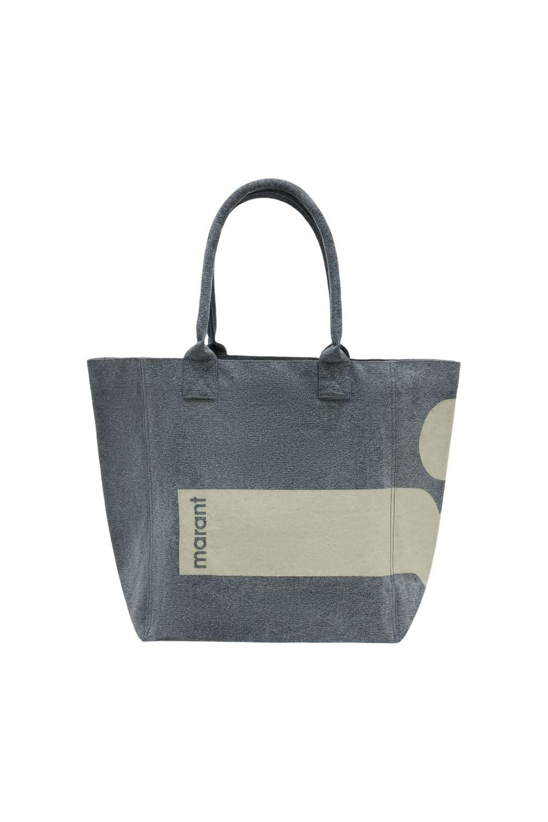 Isabel Marant-Einkaufstasche Yenky Ga - Isabel Marant - Baumwolle - Schwarz-Taschen-Black-Deal-Outlet-by-ARCHIVIST