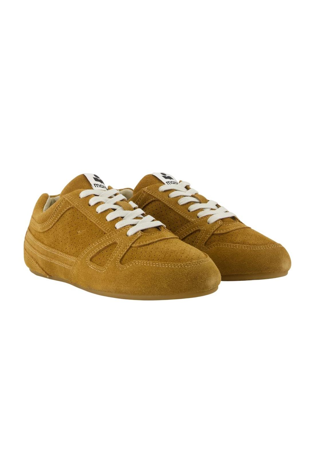 Sneakers Senny Low Gb - Isabel Marant - Leder - Braun