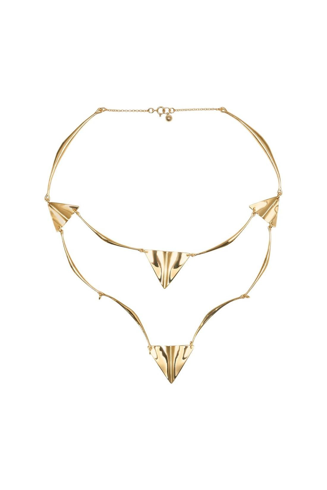 Long Ga Halskette - Isabel Marant - Metall - Vergoldet