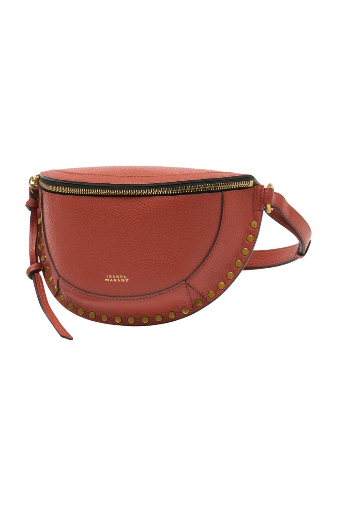 Skano Gd Schultertasche - Isabel Marant - Leder - Brick