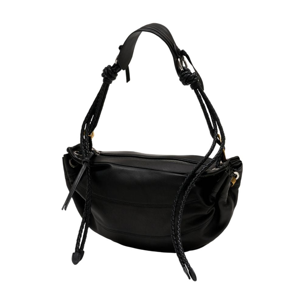 Umhängetasche Maia Medium – Isabel Marant – Leder – Schwarz