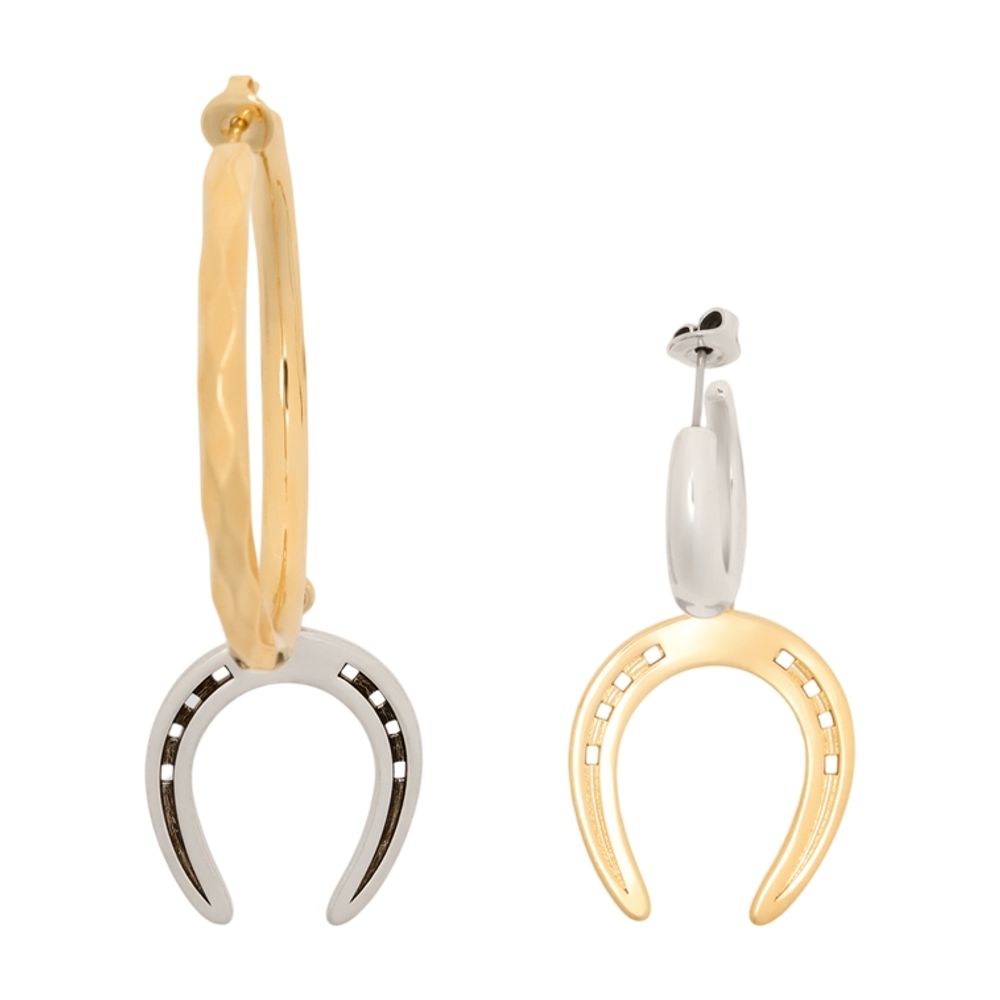 Asymmetrische Ohrringe – Isabel Marant – Metall – Mehrfarbig