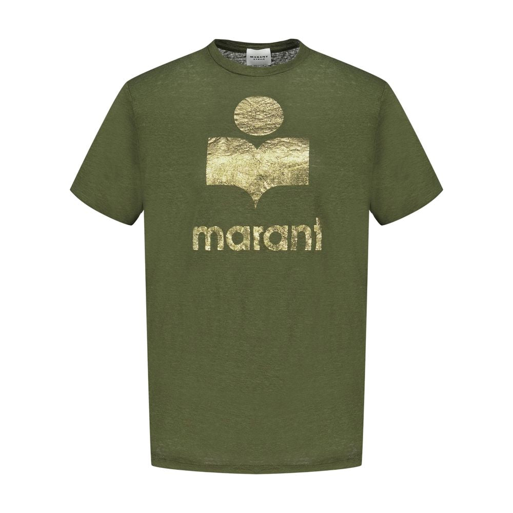 T-Shirt Zewel – Isabel Marant – Leinen – Khaki