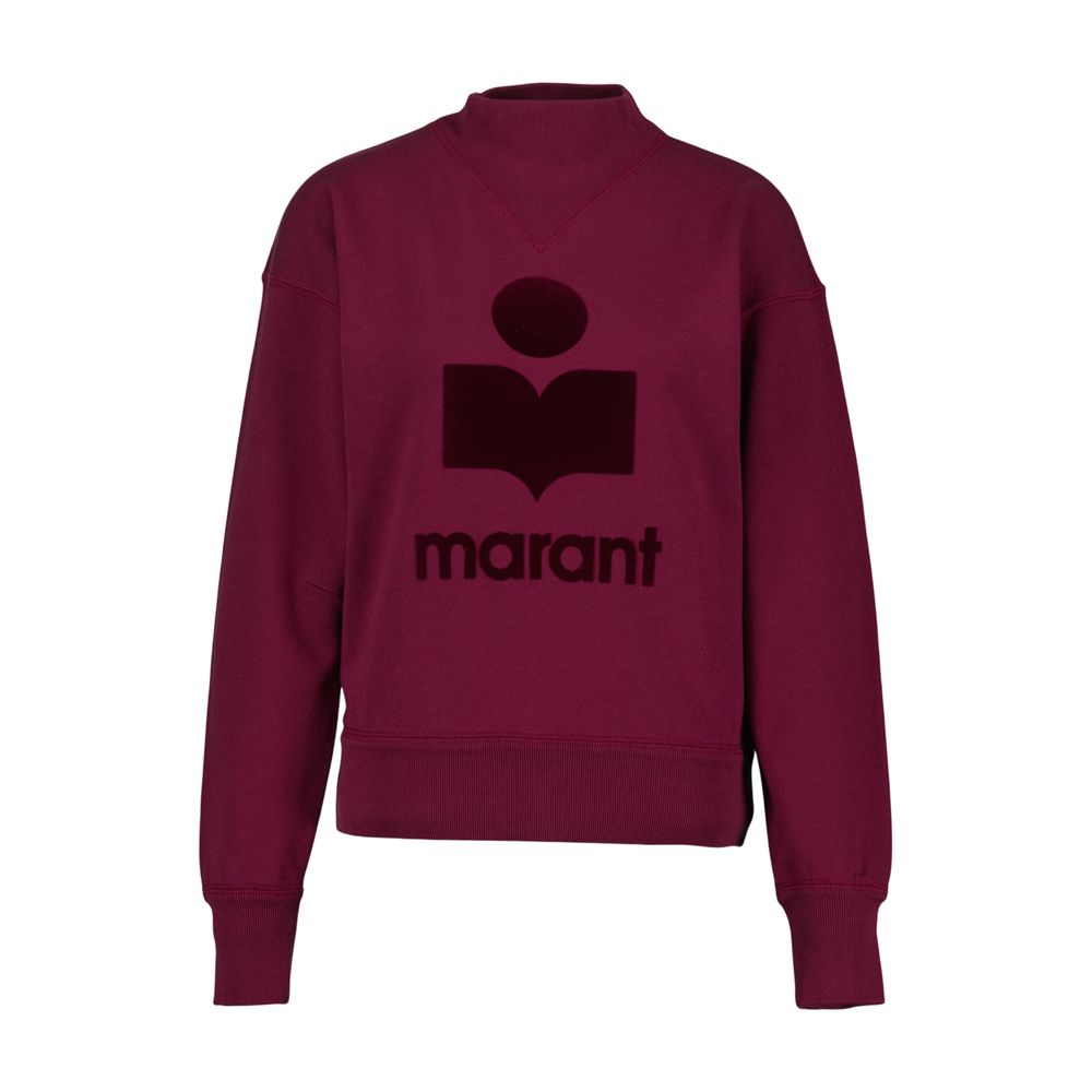 Sweatshirt Moby – Isabel Marant – Baumwolle – Bordeaux