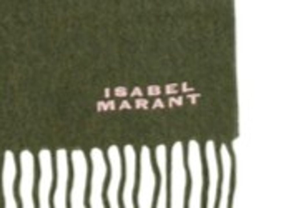 Firny-Schal – Isabel Marant – Wolle – Khaki