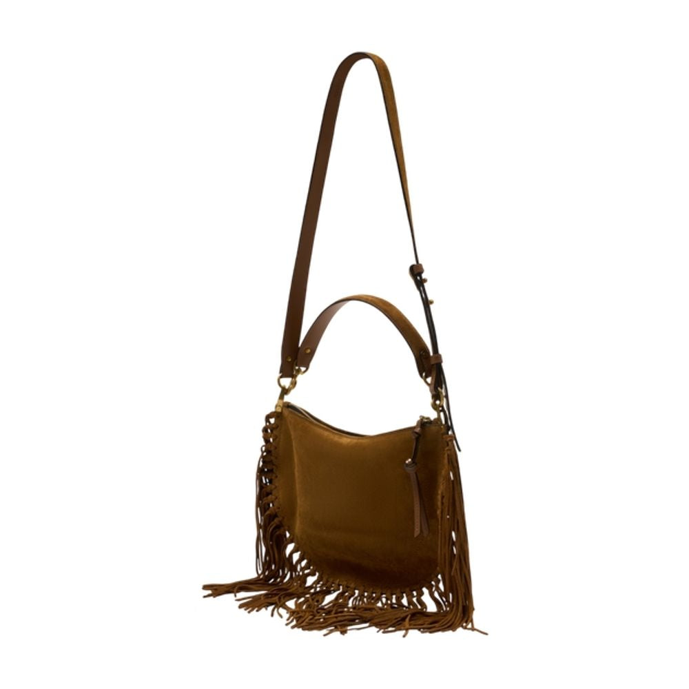 Umhängetasche Oskan Soft Zip – Isabel Marant – Leder – Braun