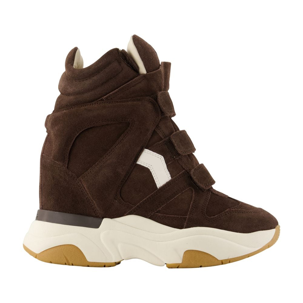 Balskee Sneakers – Isabel Marant – Leder – Braun