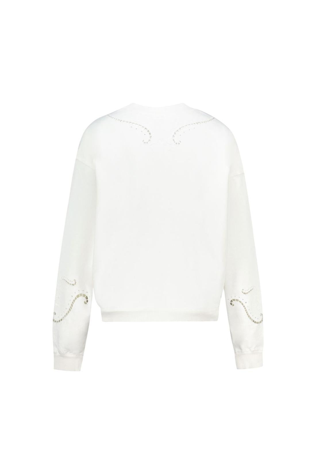 Sweatshirt Vella – Isabel Marant – Baumwolle – Elfenbein
