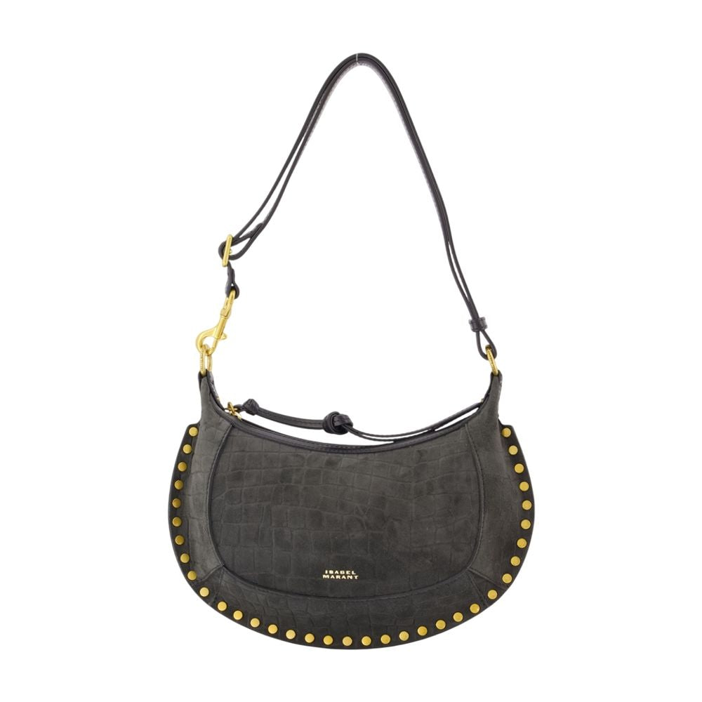 Umhängetasche Oskan Moon – Isabel Marant – Leder – Schwarz
