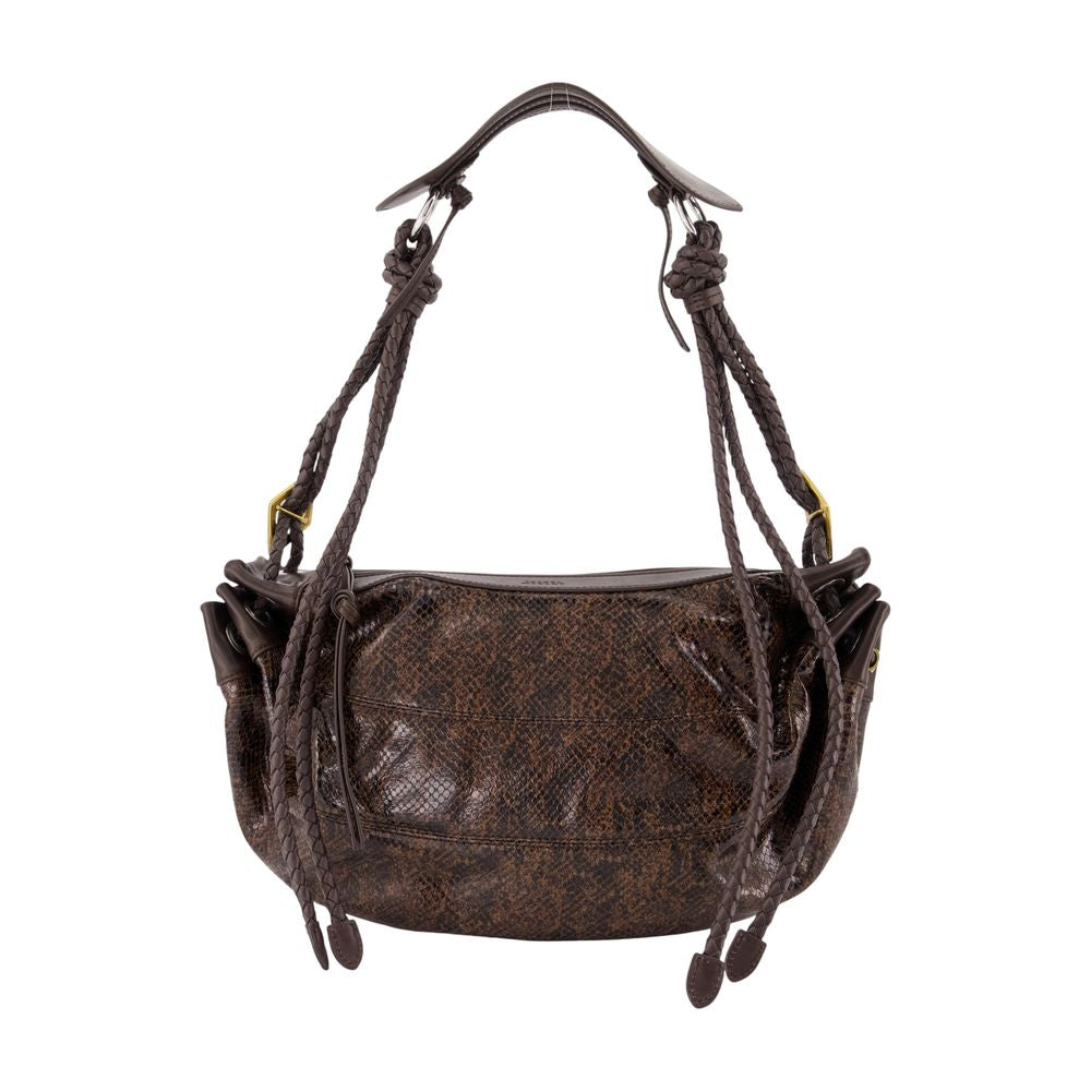 Umhängetasche Maia Medium – Isabel Marant – Leder – Braun