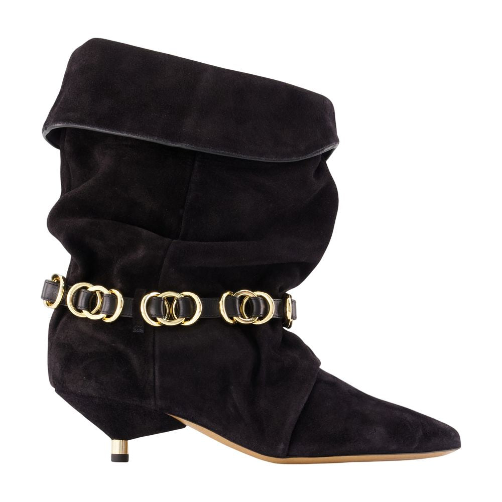 Edrik Rings Stiefeletten – Isabel Marant – Leder – Schwarz