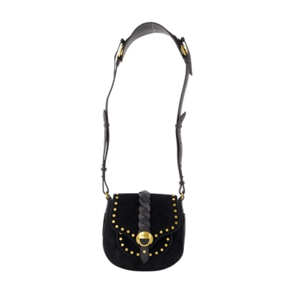 Altay Small Schultertasche - Isabel Marant - Leder - Schwarz