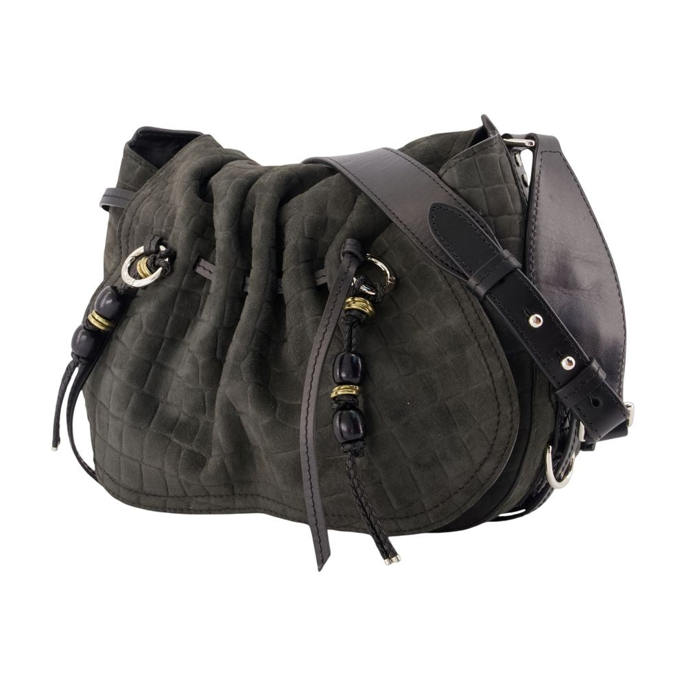 Bolton-Umhängetasche – Isabel Marant – Leder – Schwarz