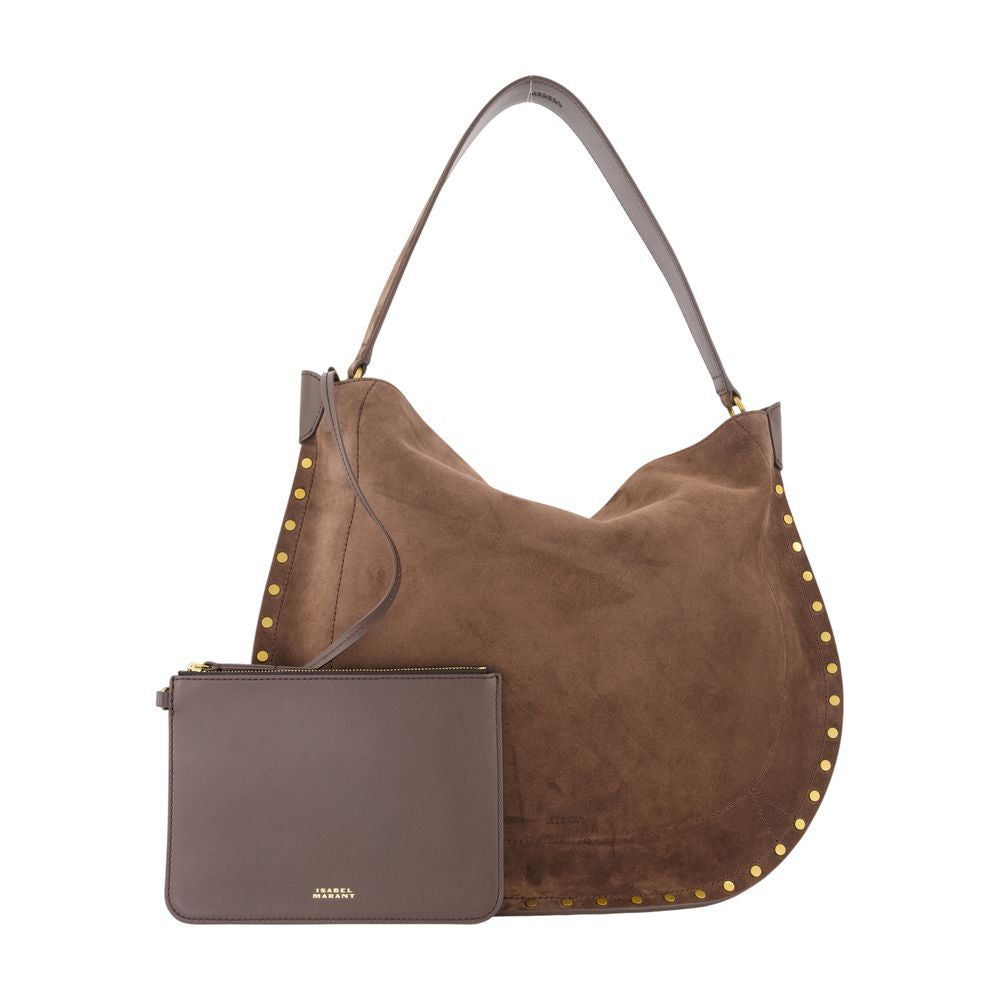 Umhängetasche Oskan Soft – Isabel Marant – Leder – Braun