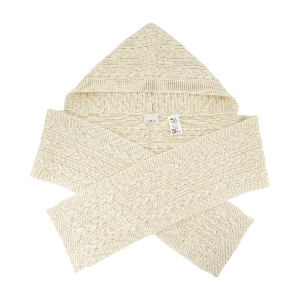 Schal „Honorine“ – Isabel Marant – Wolle – Elfenbein