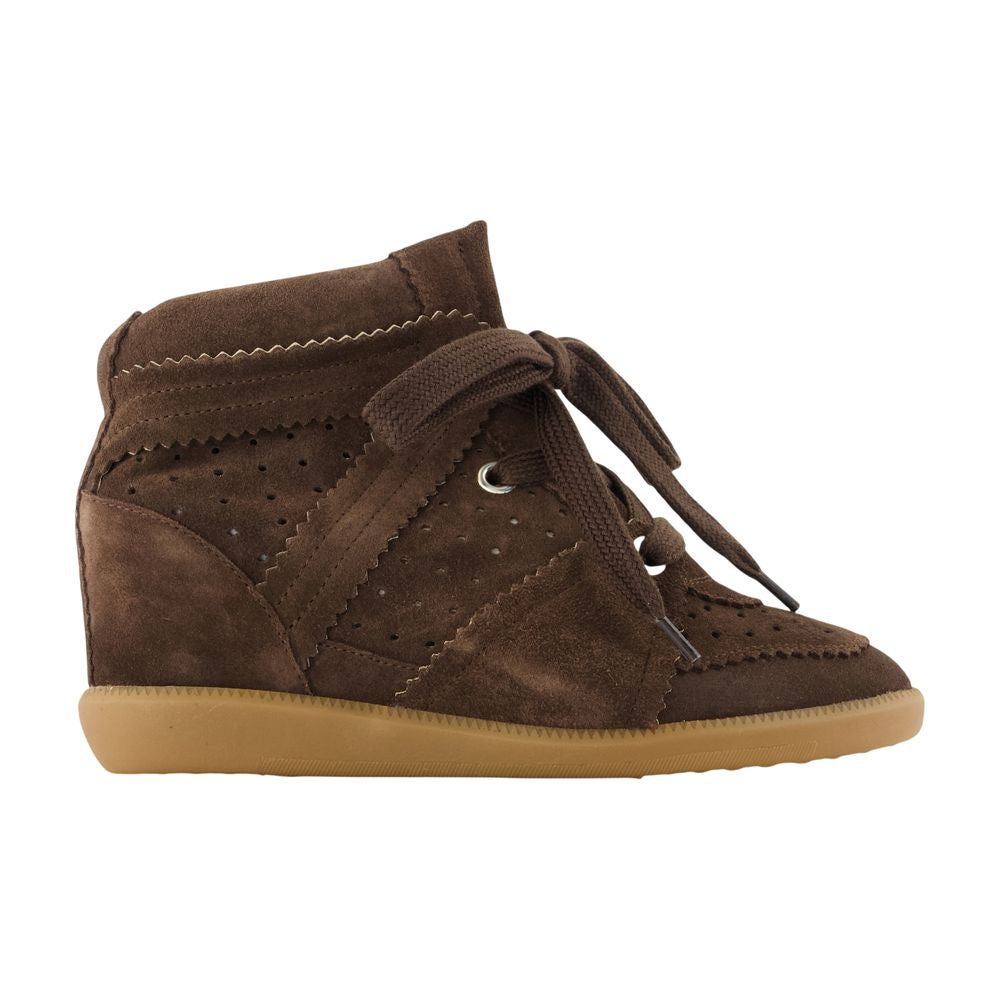 Sneakers Bobby – Isabel Marant – Leder – Braun