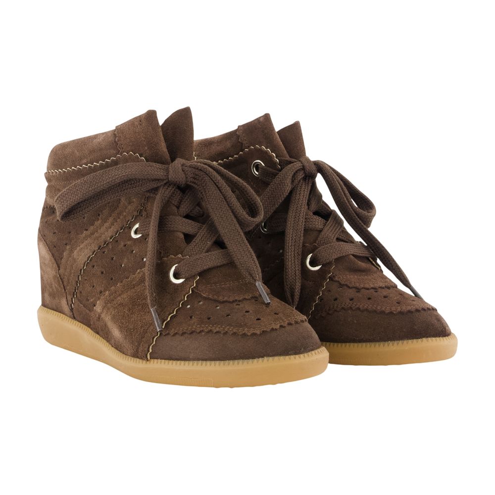 Sneakers Bobby – Isabel Marant – Leder – Braun