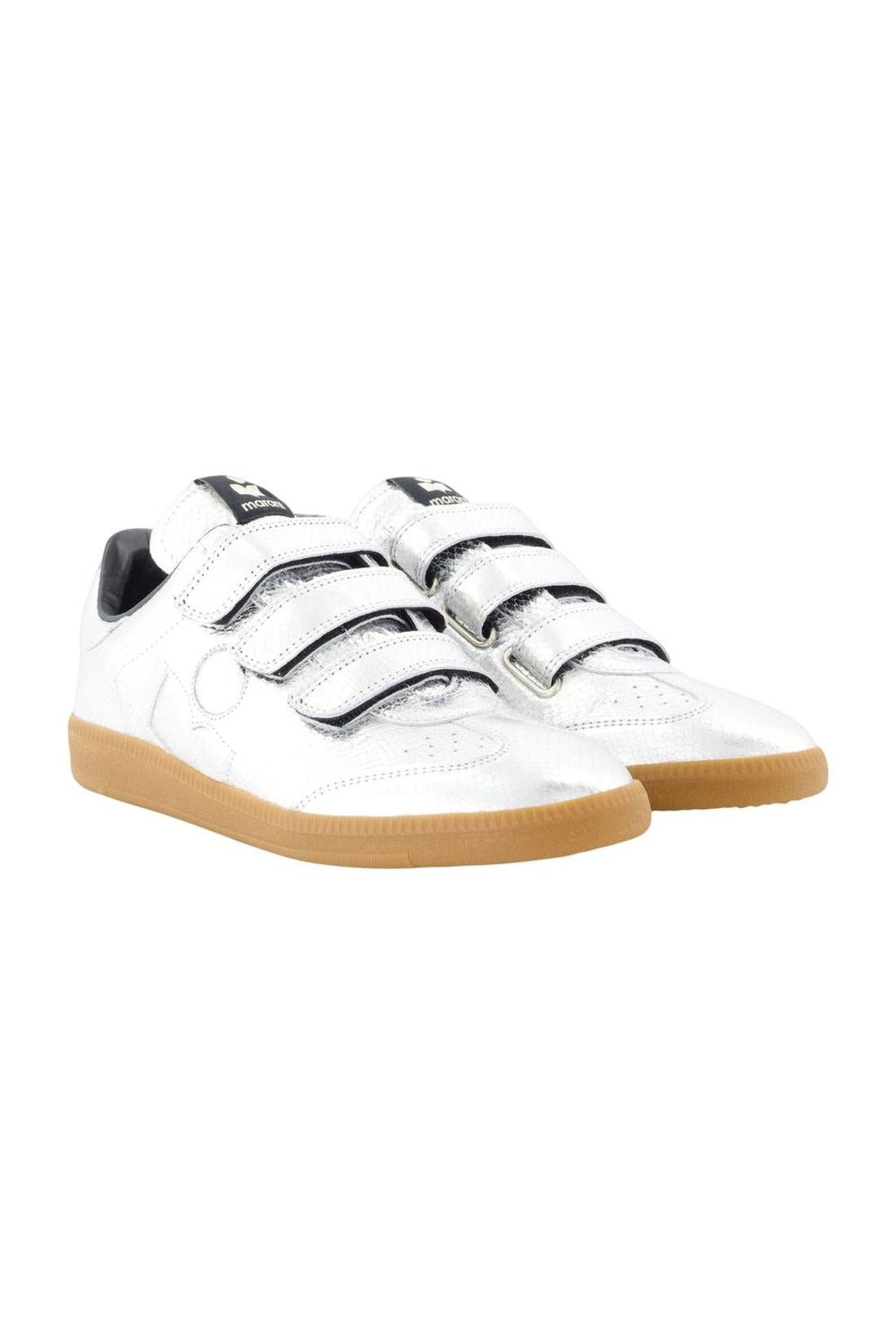 Beth Sneakers - Isabel Marant - Leder - Silber