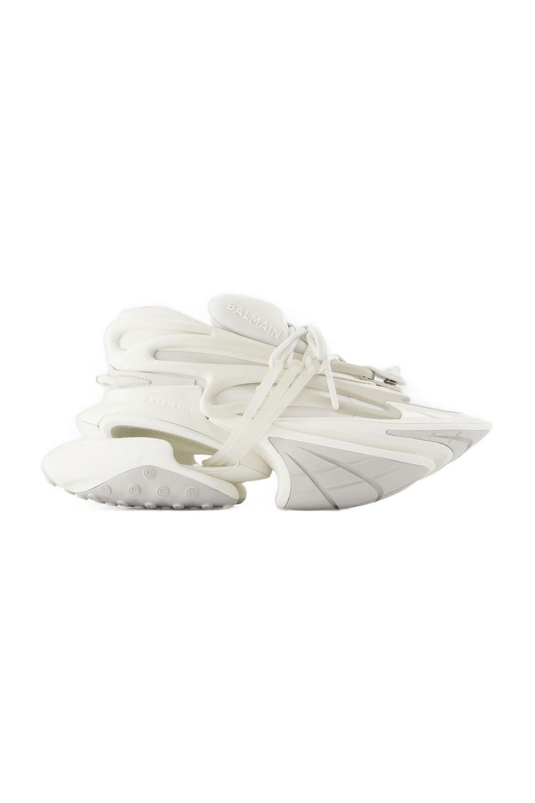 Unicorn Sneakers - Balmain - Leder - Weiß