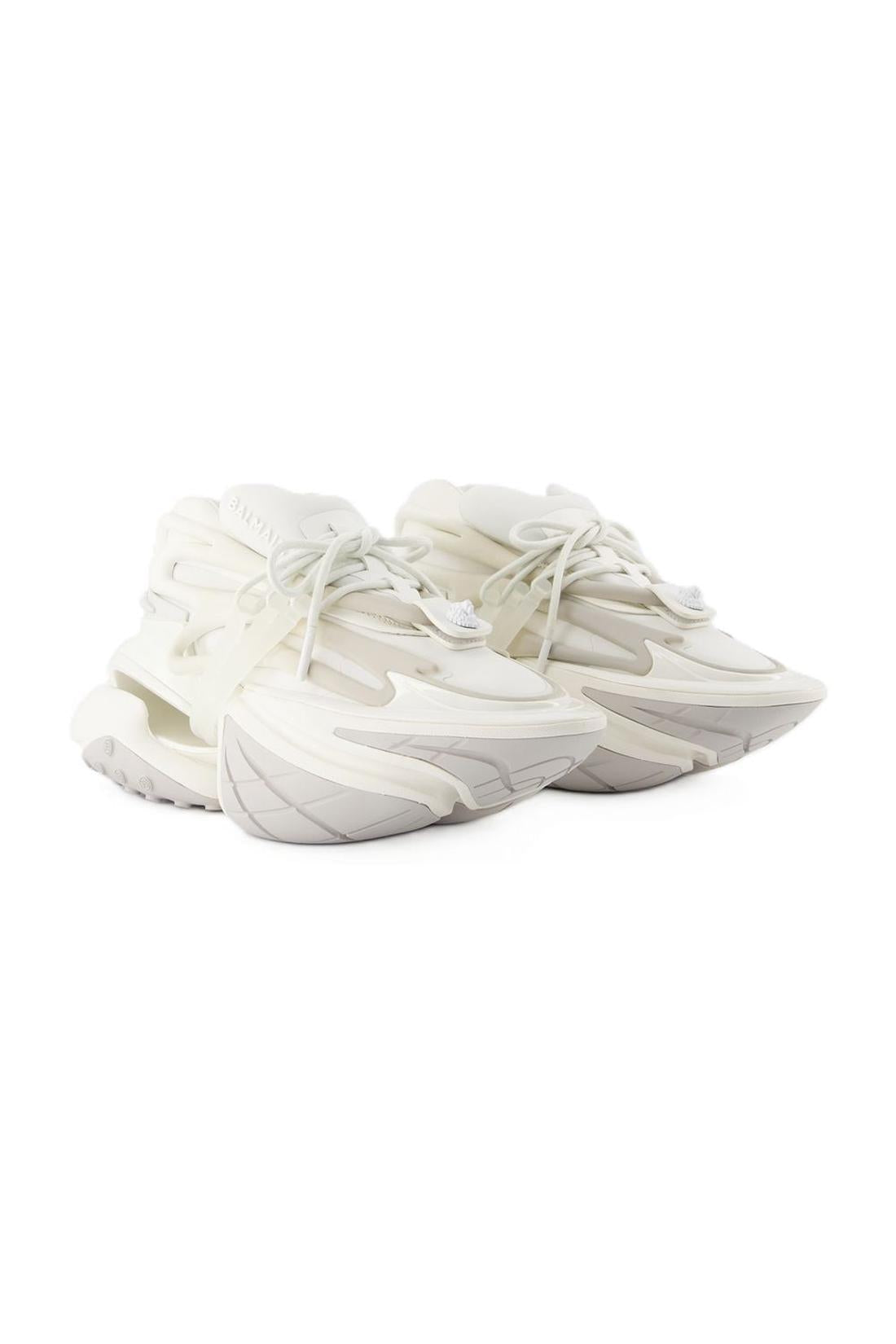 Unicorn Sneakers - Balmain - Leder - Weiß