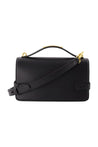 Balmain-B-Buzz 24 Schultertasche - Balmain - Leder - Schwarz-Taschen-Black-Deal-Outlet-by-ARCHIVIST