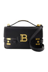 Balmain-B-Buzz 24 Schultertasche - Balmain - Leder - Schwarz-Taschen-Black-Deal-Outlet-by-ARCHIVIST