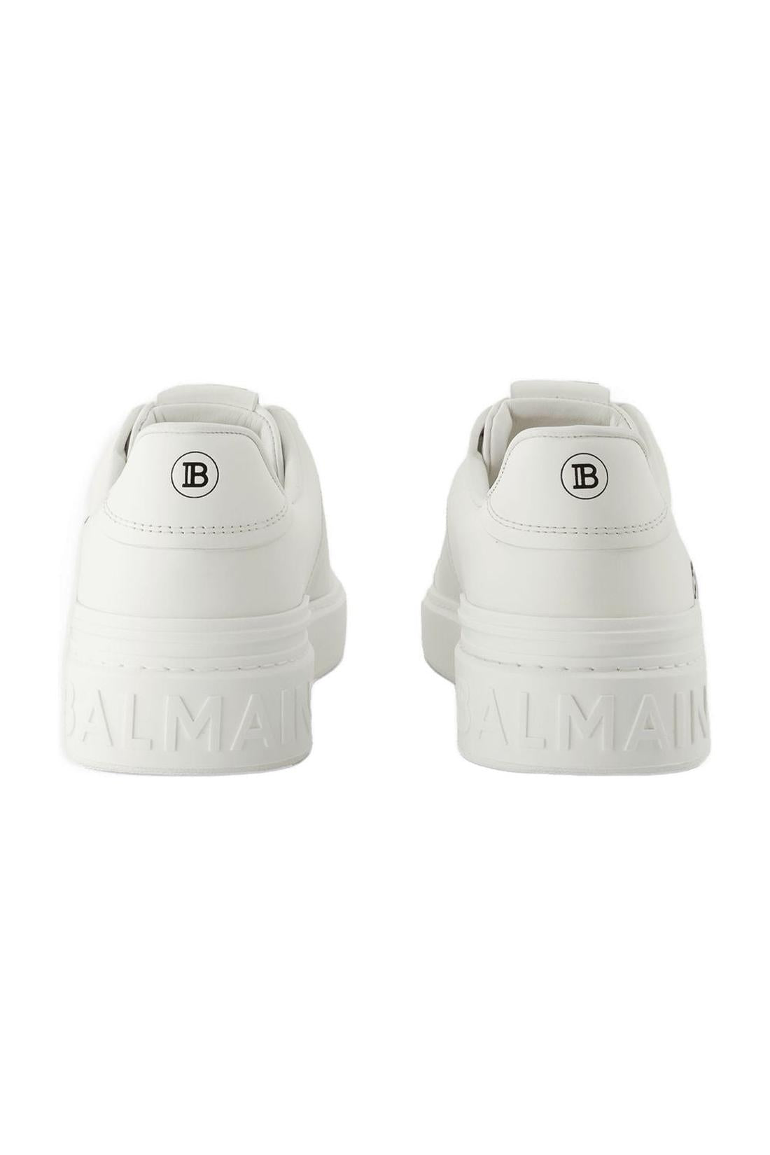 Sneakers B-Court - Balmain - Leder - Weiß