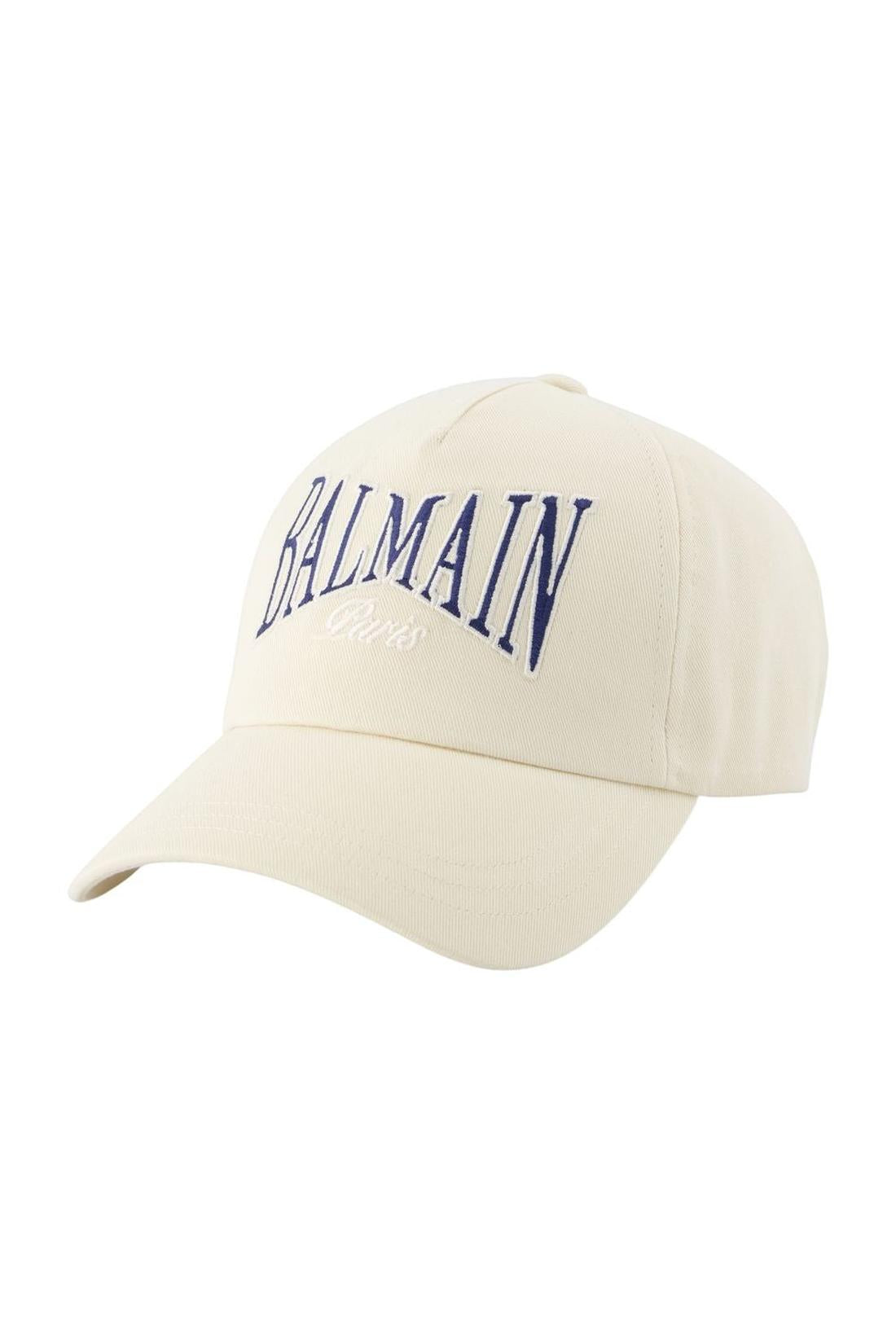 Balmain-College-Hut Emb - Balmain - Baumwolle - Beige-Outdoor-Black-Deal-Outlet-by-ARCHIVIST