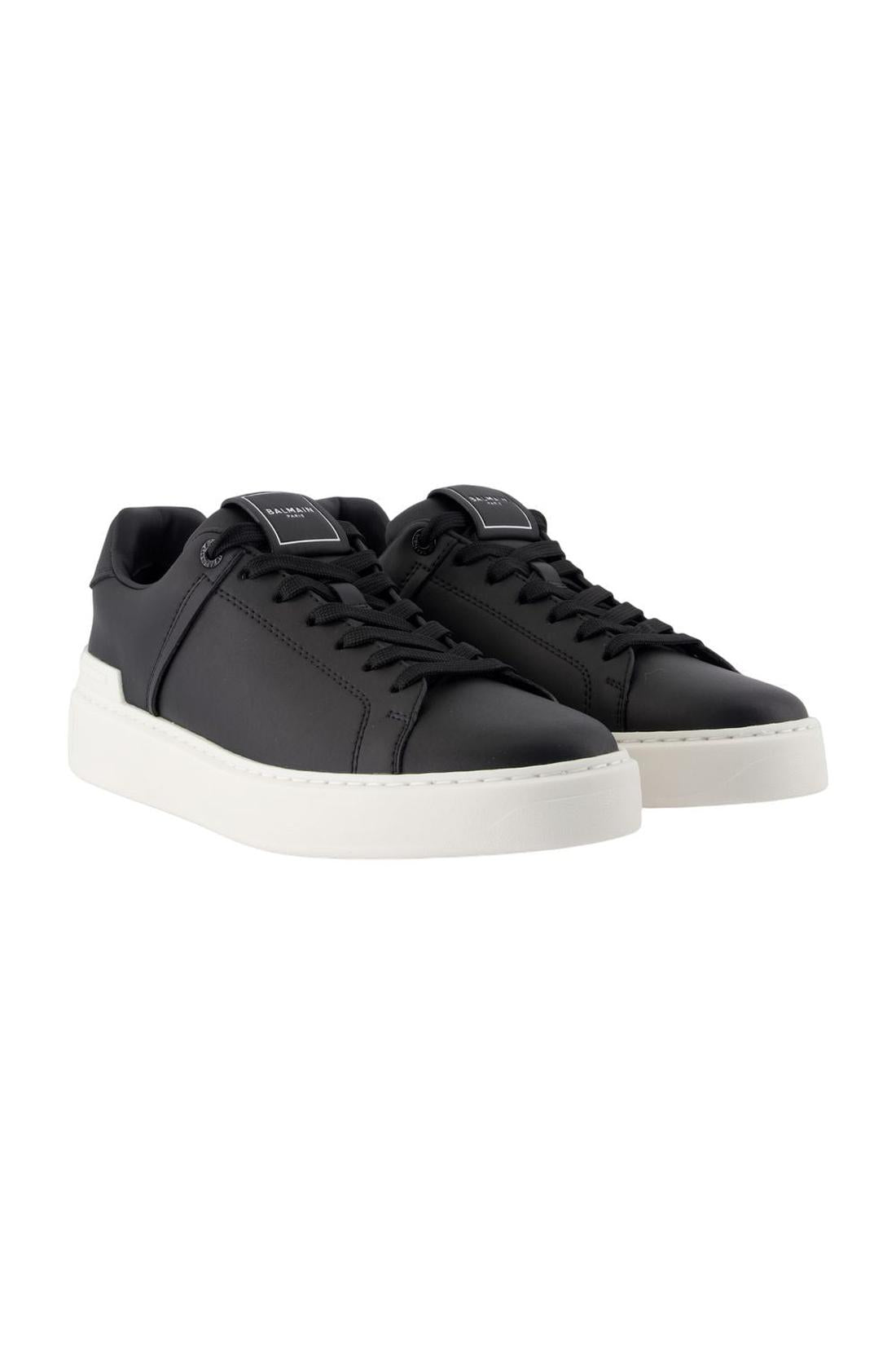 Sneakers B-Court - Balmain - Leder - Schwarz