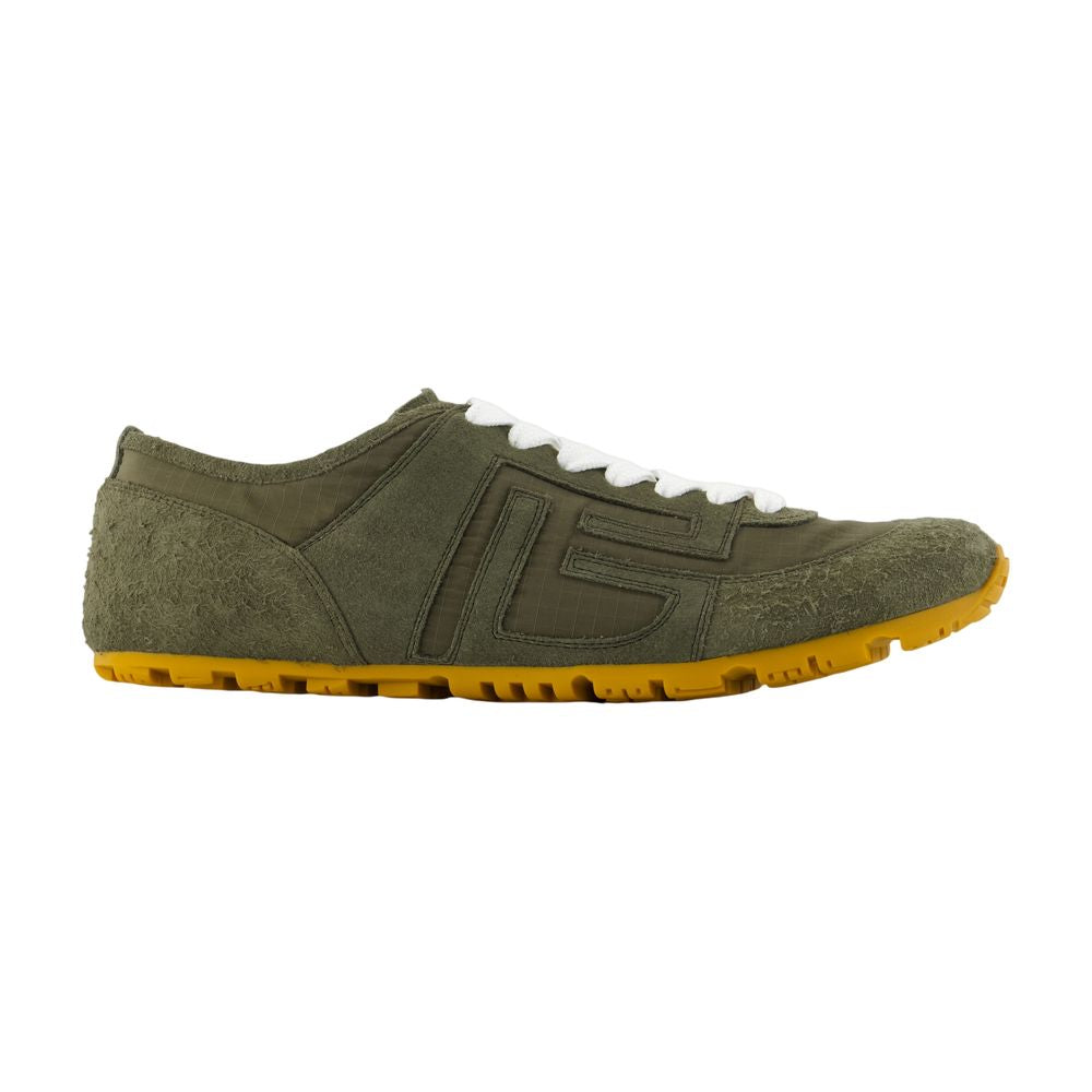 Sneakers Racer 45 - Balmain - Leder - Grün