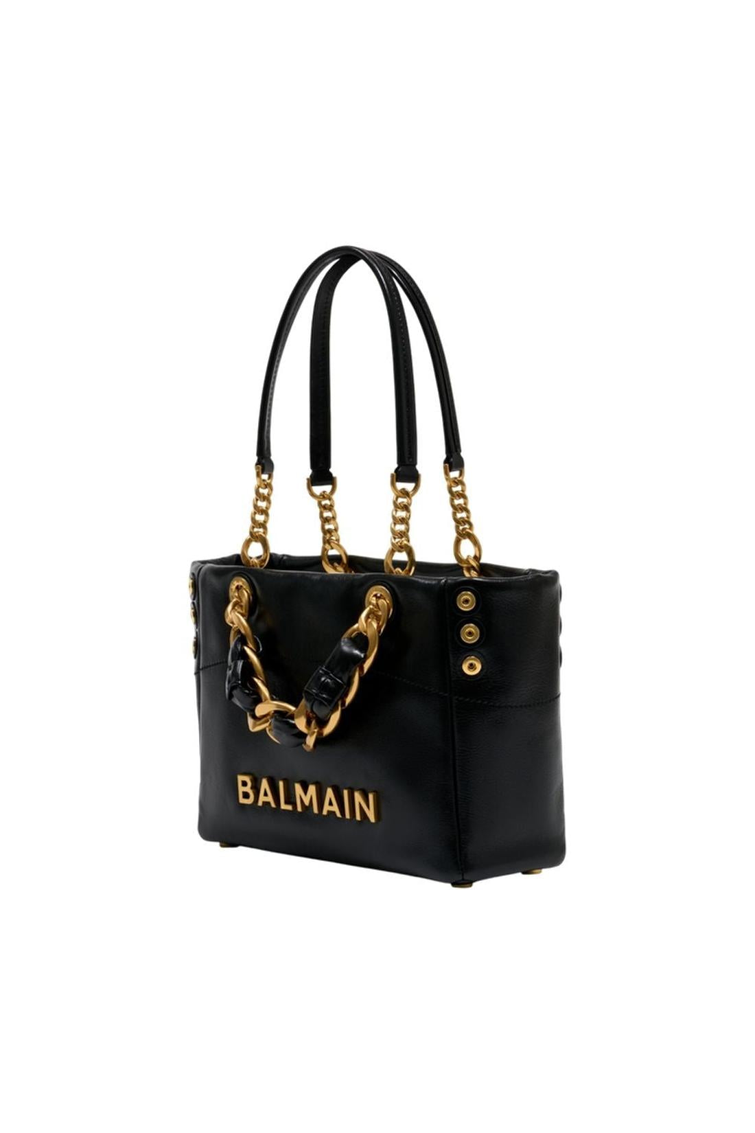 Umhängetasche 1945 Small – Balmain – Leder – Schwarz