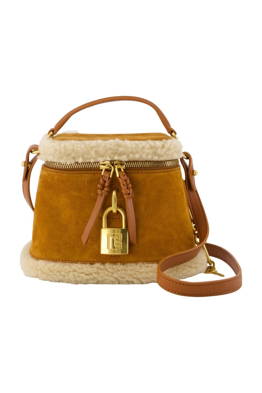 Handtasche „Pulse Vanity“ – Balmain – Leder – Khaki