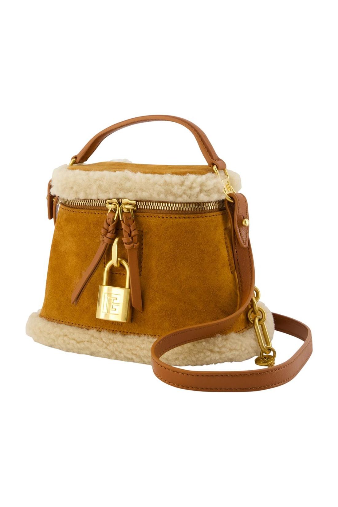Handtasche „Pulse Vanity“ – Balmain – Leder – Khaki