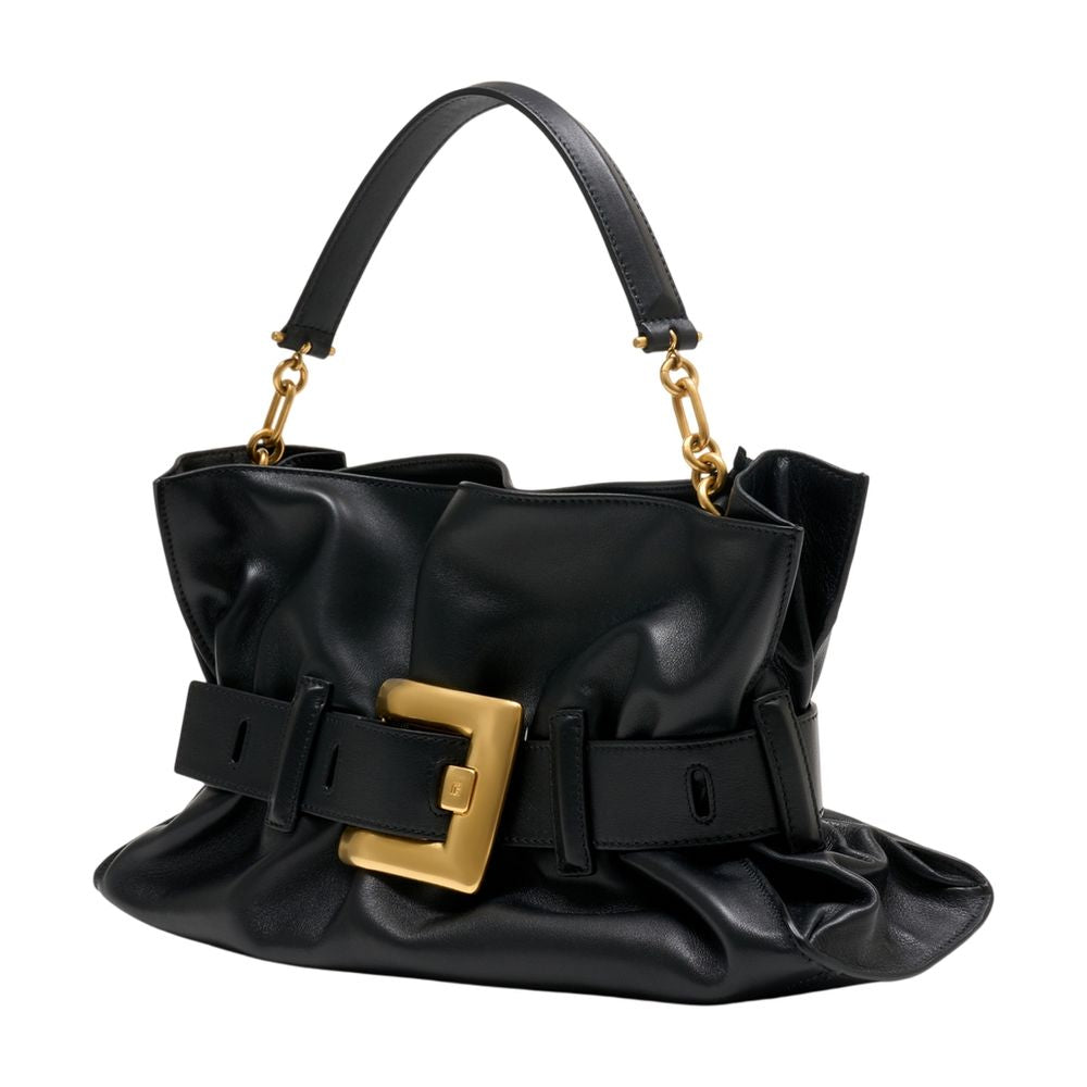 Anthem Medium Schultertasche - Balmain - Leder - Schwarz