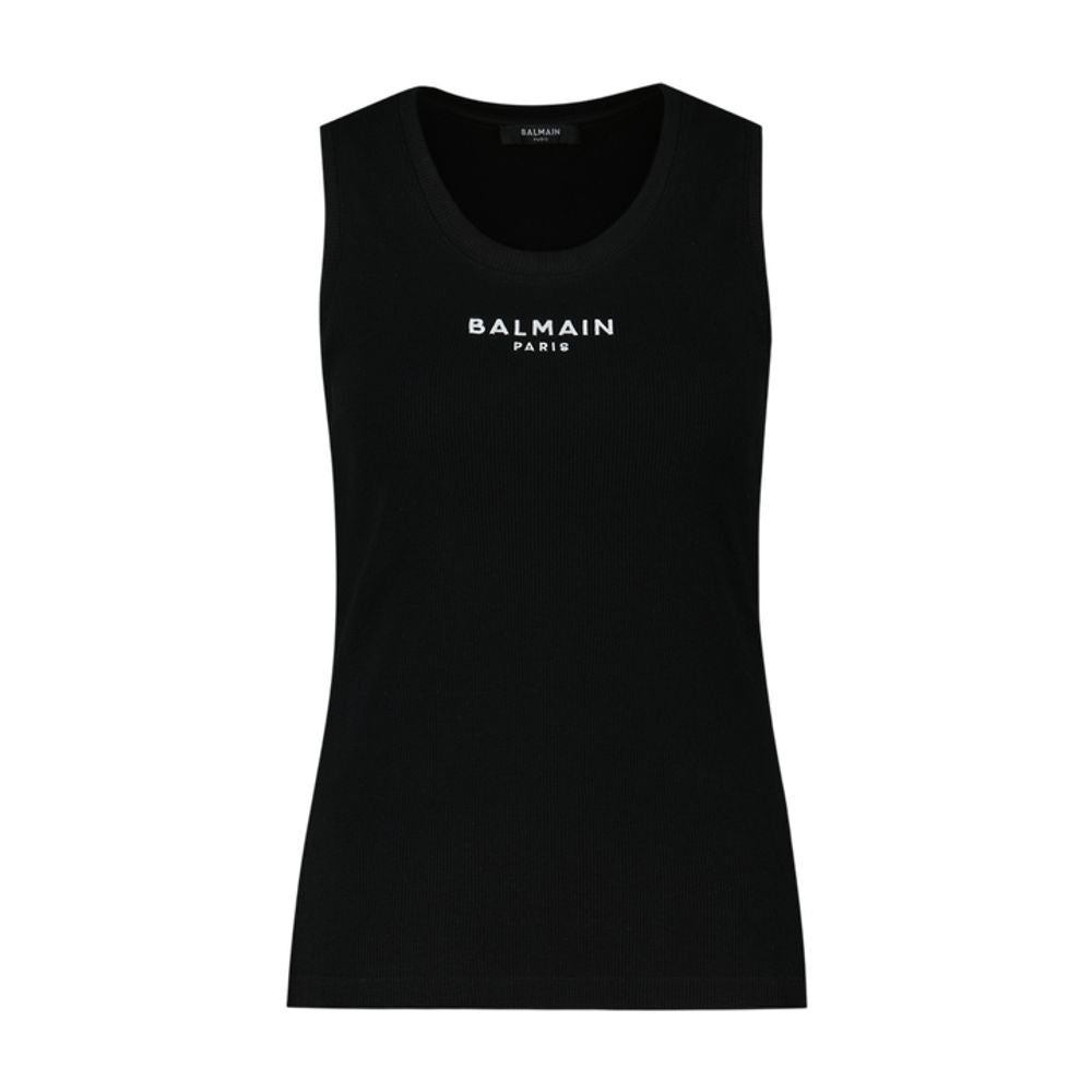 Tank Top Paris - Balmain - Baumwolle - Schwarz